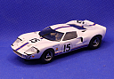 Slotcars66 Ford GT40 1/32nd scale Fly Car Model slot car Le Mans 1966 #15 